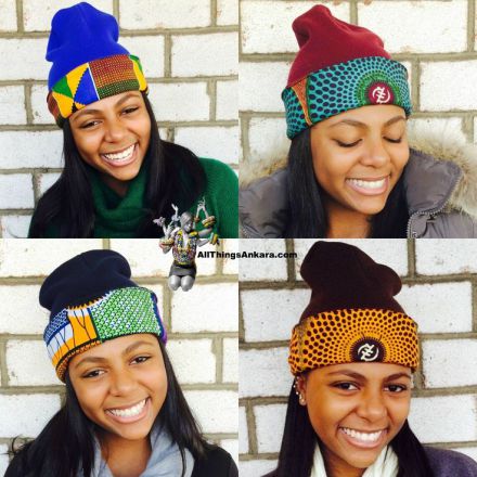 african-print-beanie