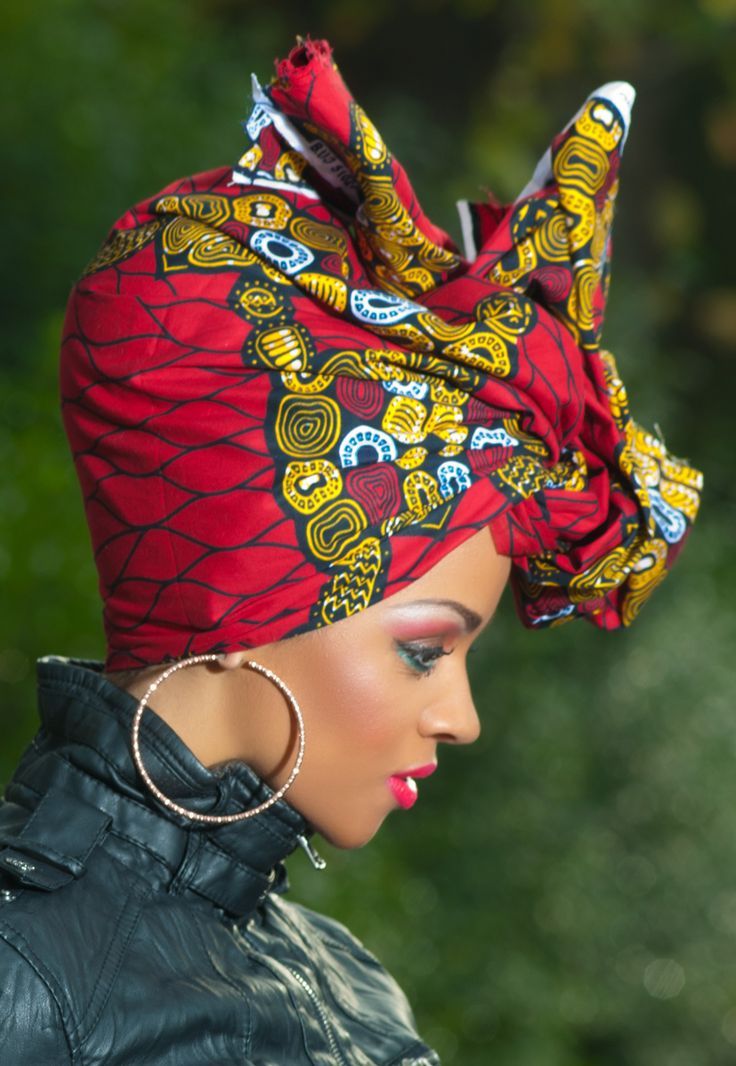 Beautiful headwrap.