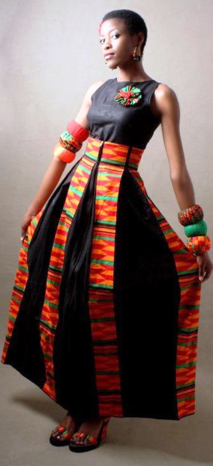 Kente Panels prints which are very trendy and good