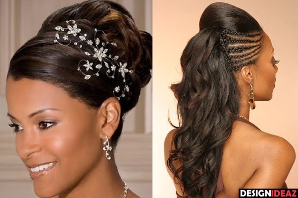 Best Long Black Braided Hairstyles for Brides