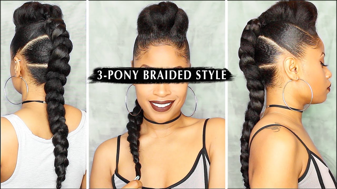 How To Make Pony Braid At Home
