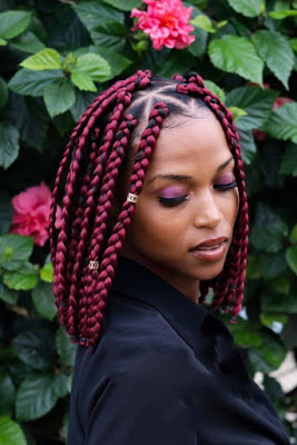 23+ Stylish Bob Box Braids on Black Hair Girls To Copy In 2020