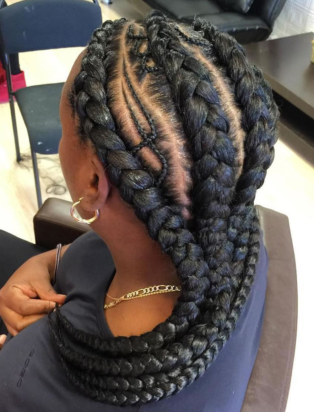 Latest 2020 Ghana braids hairstyles for black women