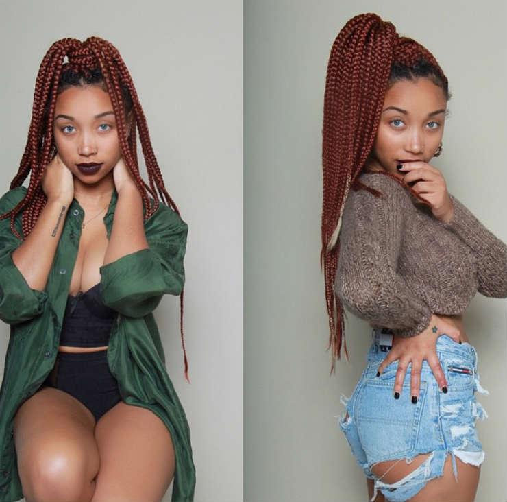 Four Looks That’ll Make You Want Red Box Braids/Twists