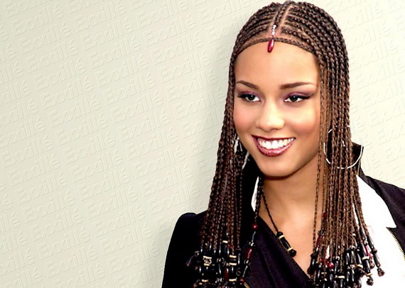 alicia-keys-braided-hairstyle-with-beads