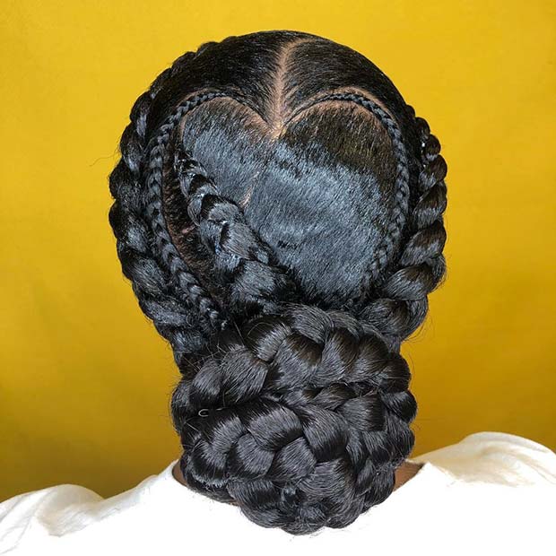 90+ Braided Updos (Protective Style)