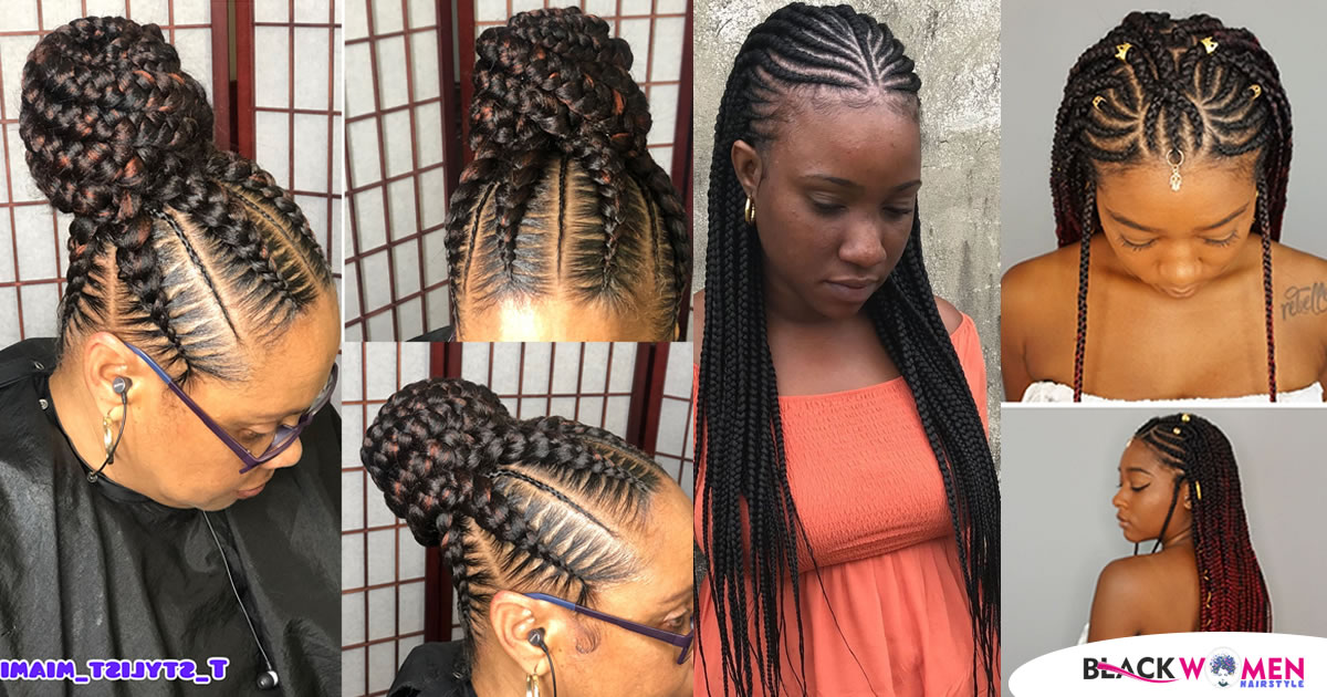 Hair Braid Models Preferred by Brides This Year in Nigeria and Ghana Weddings