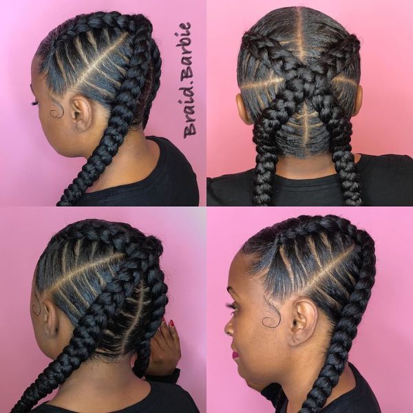 Which Make-Up Fits With Ghana Hair Braids in Summer?