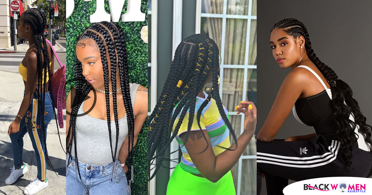 If You Like Sports Dressing, 100 Ghana Hair Braids Are Right For You