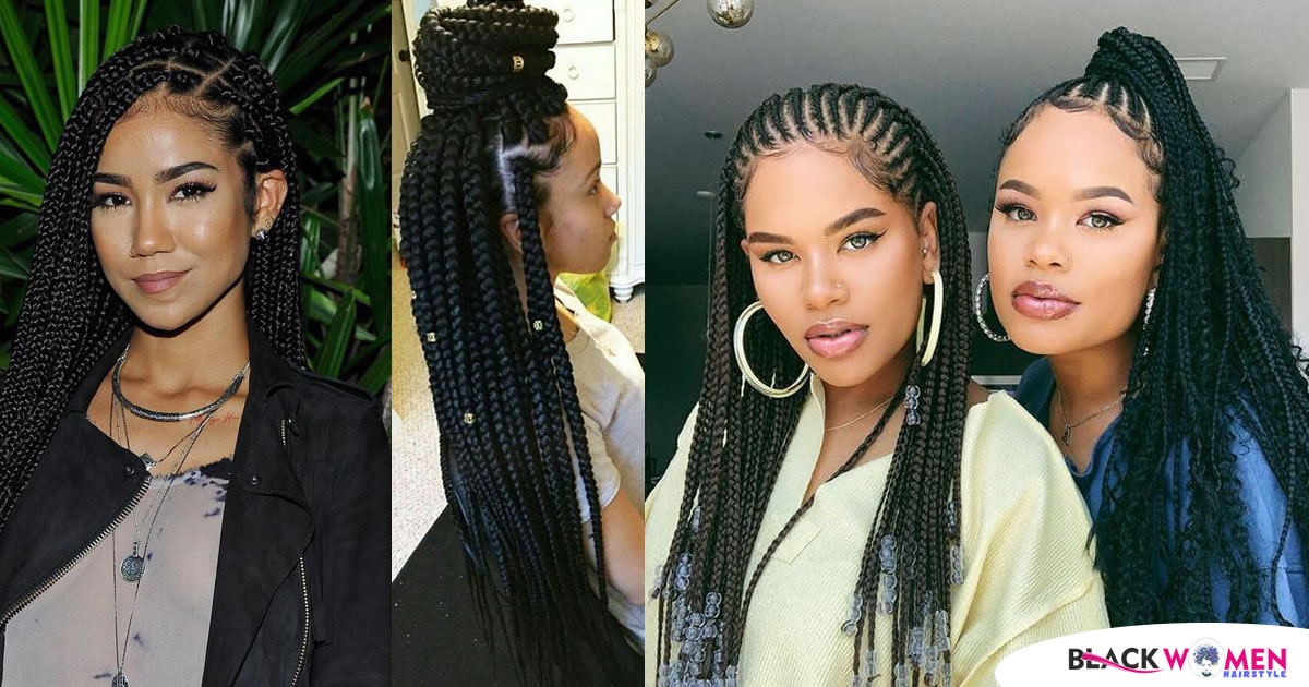 50 Hot & New Protective Braid Styles for Natural Hair