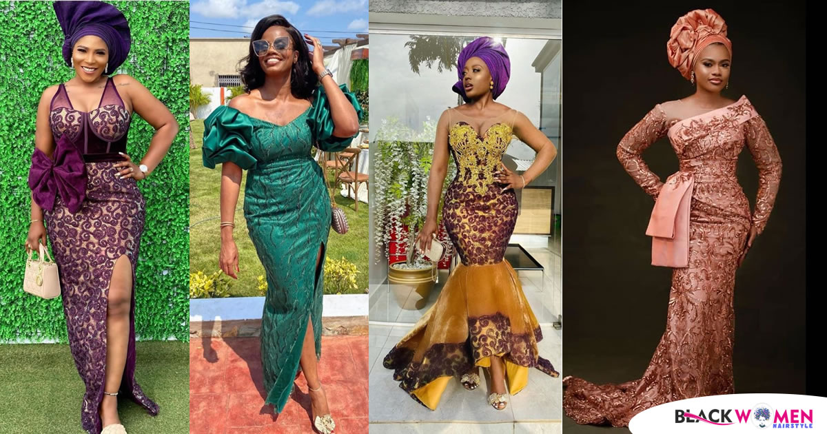 40 Latest, Hot, and Trendy Aso-Ebi Collections for your next “Owanbe” Party