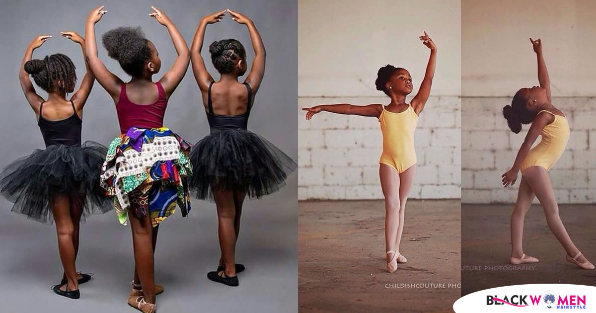 165 Great Bun Models for Pretty Little Girls Making Ballet Shows