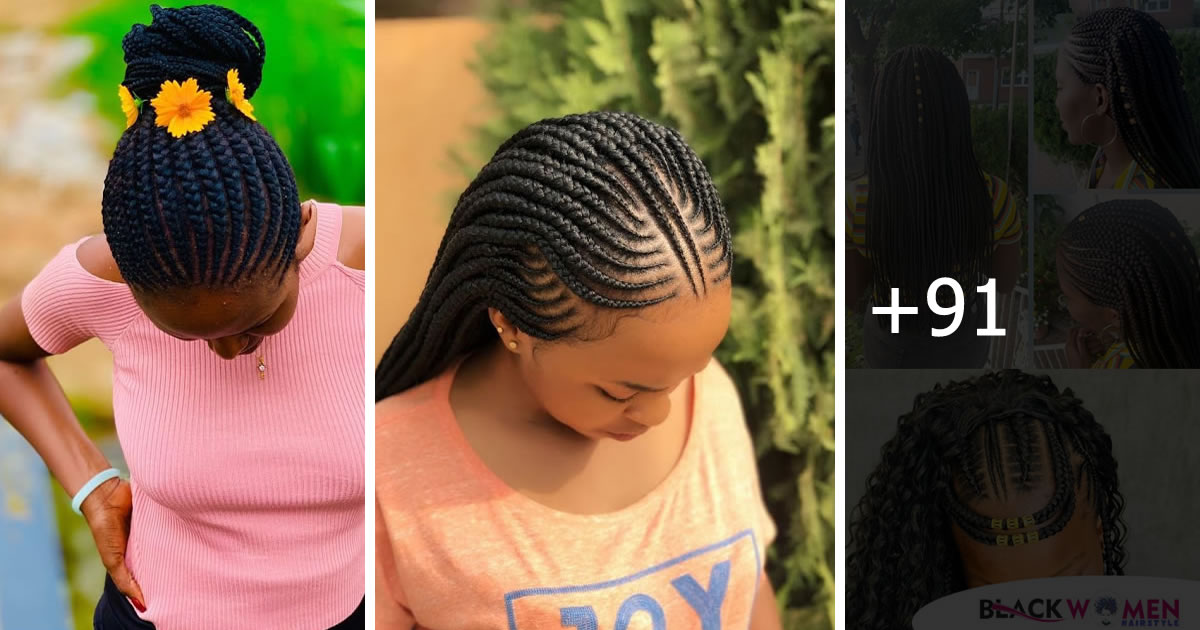 91 IMAGES: Latest Braids Hairstyles 2023 ~ New Hairstyles for new week!!