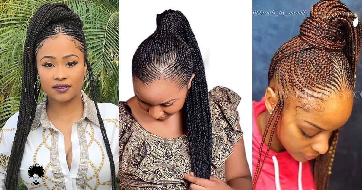 Latest Ghana Weaving Hairstyles You Should Wear Soon