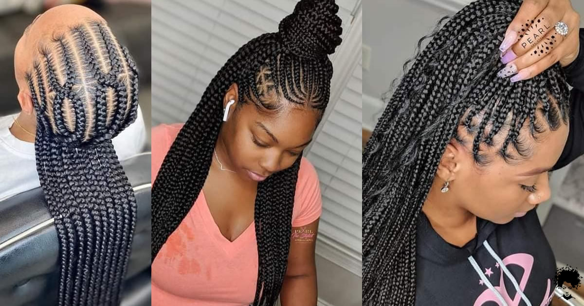 49 Box Braided Hairstyles That Prevent Sweating