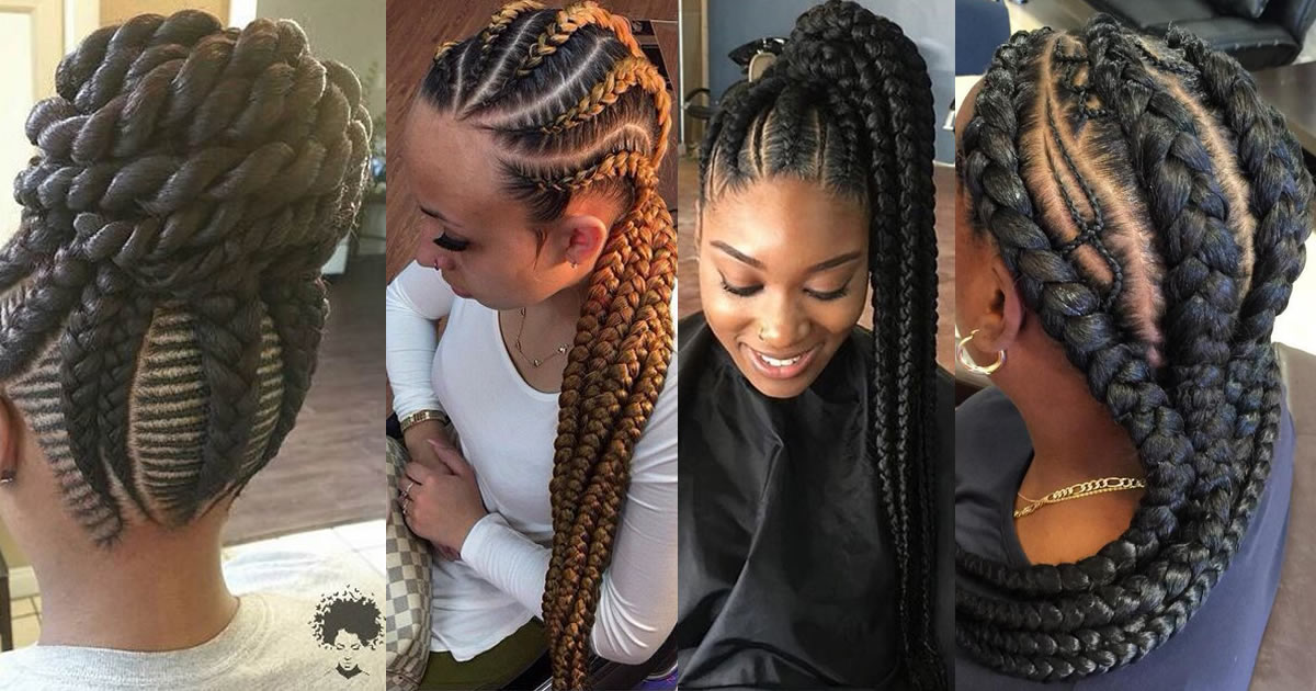 52 Best Ghana Braid Hairstyles For 2022 Amazing Ghana Braids To Try Out This Season