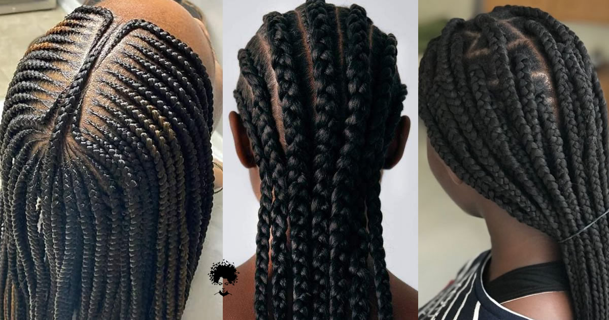 Stylish African Hair Braids that Can Form Any Shape