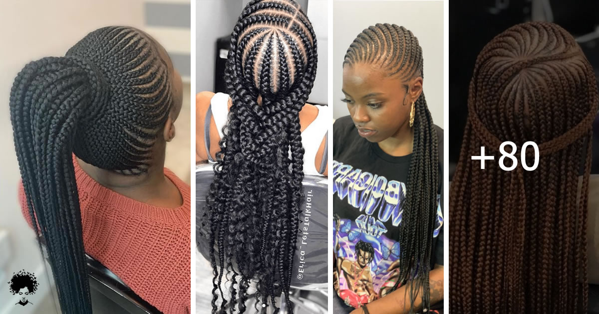 87 Photos: Lovely Ghana Weaving Styles |  Add Vitality to Your Hair with Coconut and Clay