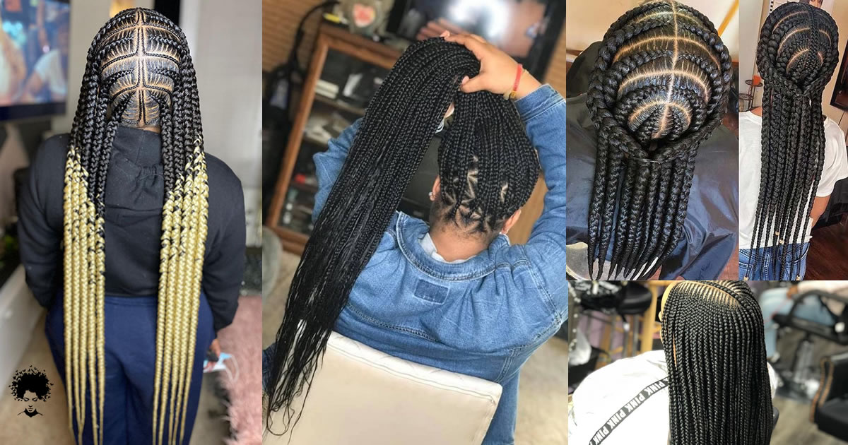 The Easiest 44 Ghana Braids You Can Try at Home