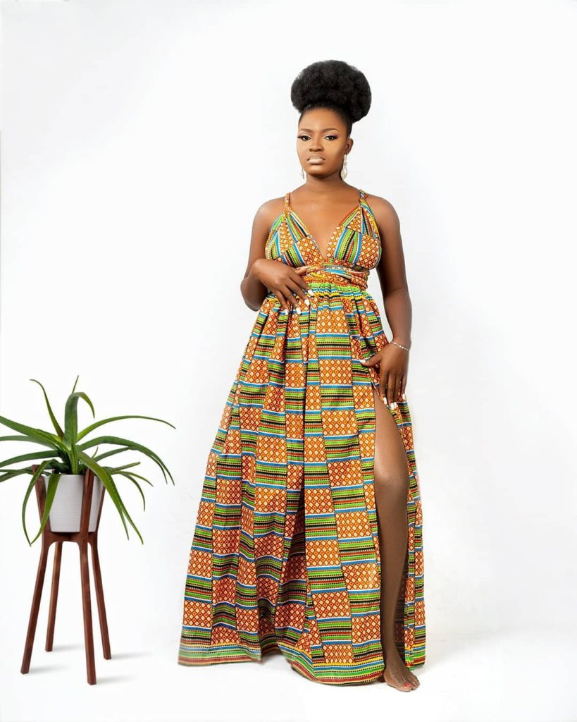 Ankara Maxi Long Gown Styles Collections for Ladies