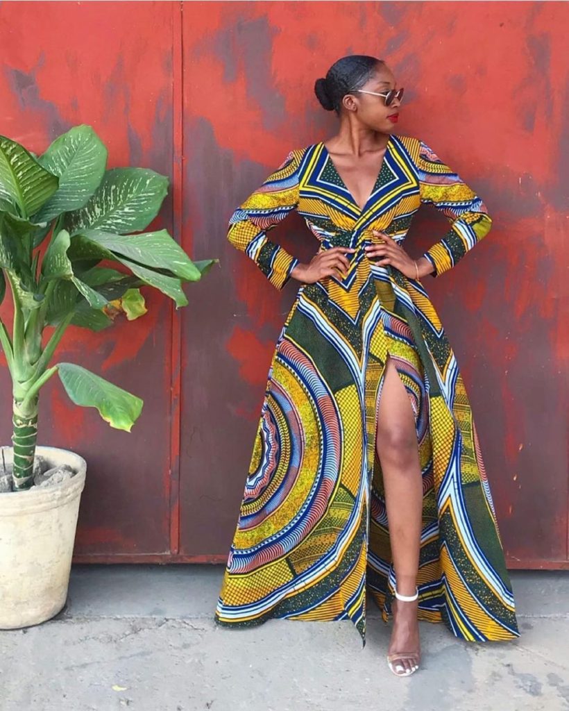 Ankara Maxi Long Gown Styles Collections for Ladies