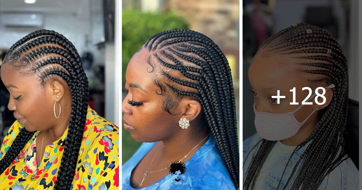 131 IMAGES: Stunning Feed-In Braids Hairstyles for Black Hair