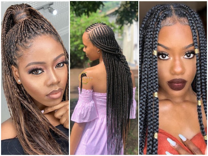 2022 Black Braided Hairstyles for ladies: Most Trendy Hairstyles