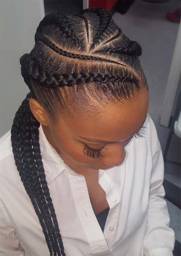 Creative cornrow designs