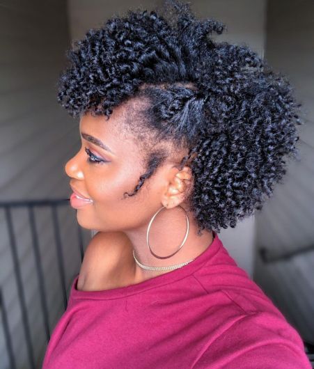 40 Most Inspiring Natural Hairstyles For Short Hair We Care About Your Beauty