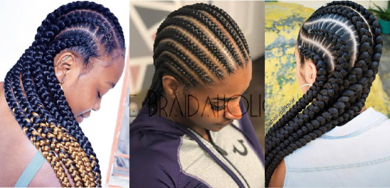 50 Best Cornrow Braid Hairstyles To Try In 2024 We Care About Your   40 Styles Cool Cornrow Hairstyles Different Cornrow Braid Styles You Need To Try 96279 800x386 