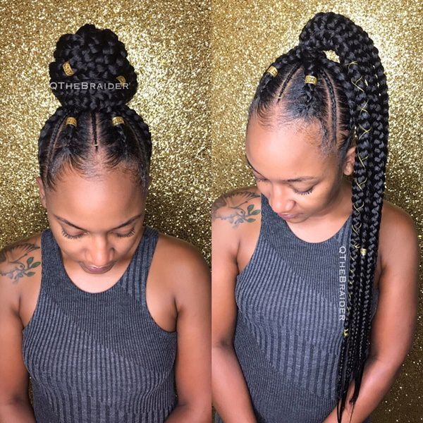 Golden braided designs