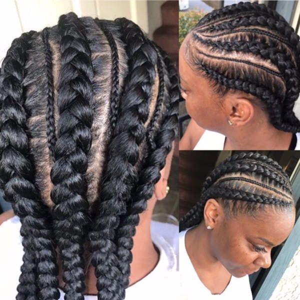 Cool and Simple braiding hairstyle