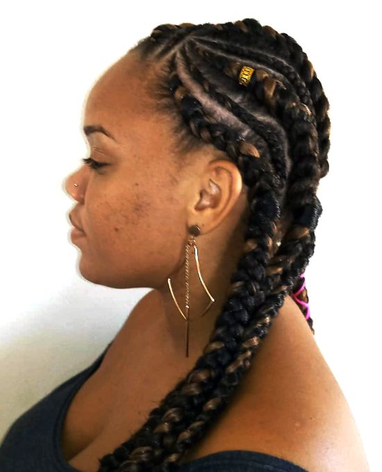 Best Cornrows Braids- 45 Killer Braided Hairstyles for Black Women (22)