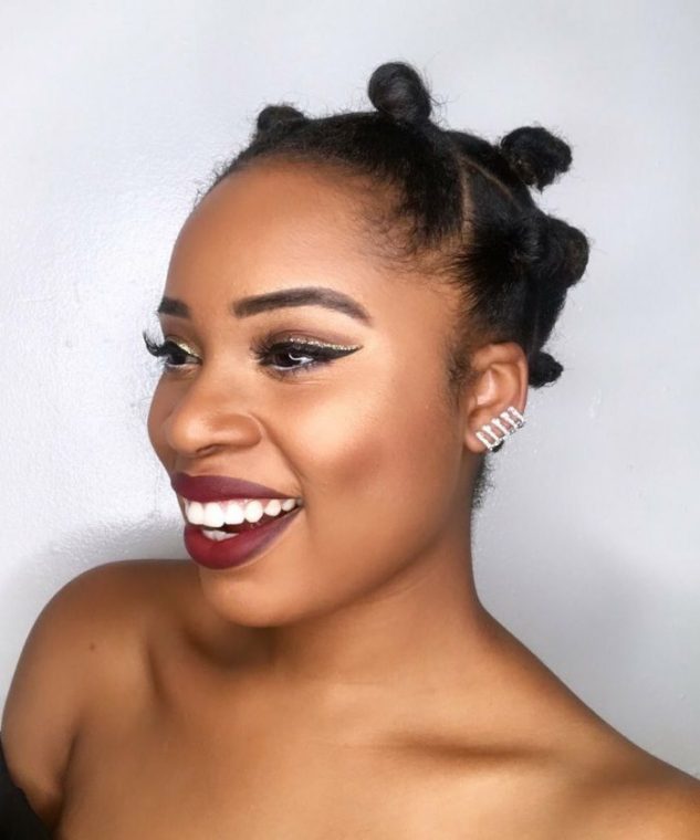 Bantu Knots Hairstyles for Black Women