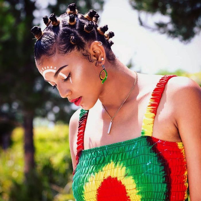 Bantu Knots Hairstyles for Black Women