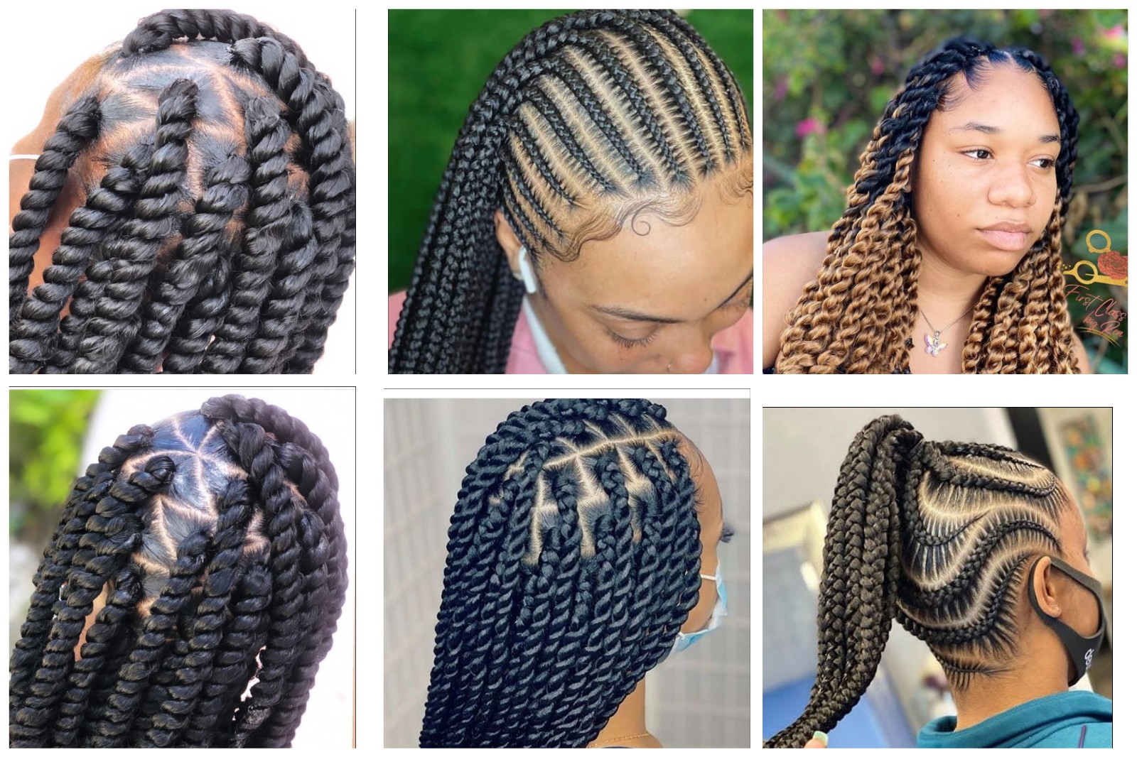 Amazing Twist and Braids Hair Styles for Stylish Ladies