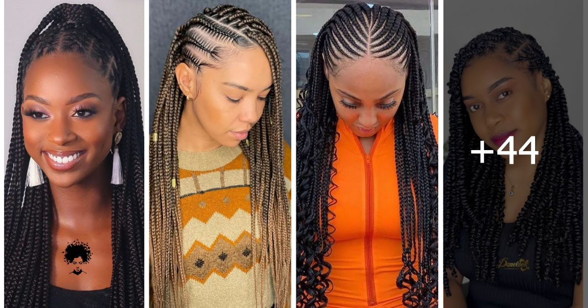 50 Hairstyles for Medium Knotless Braids You Should Try Out