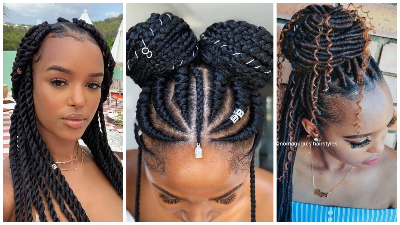 The Best Black Braided Hairstyles to Stun This Season