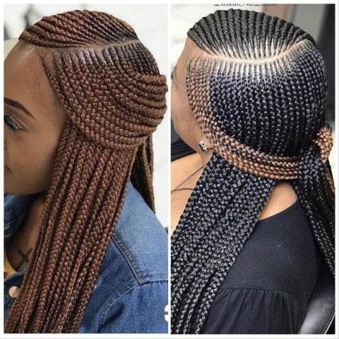 New Ghana weaving Hairstyles 