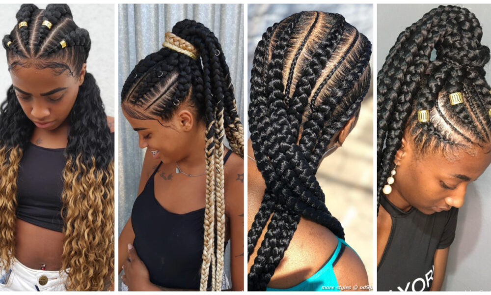 Hottest Ghana Braids Hairstyle Ideas for Women to try now