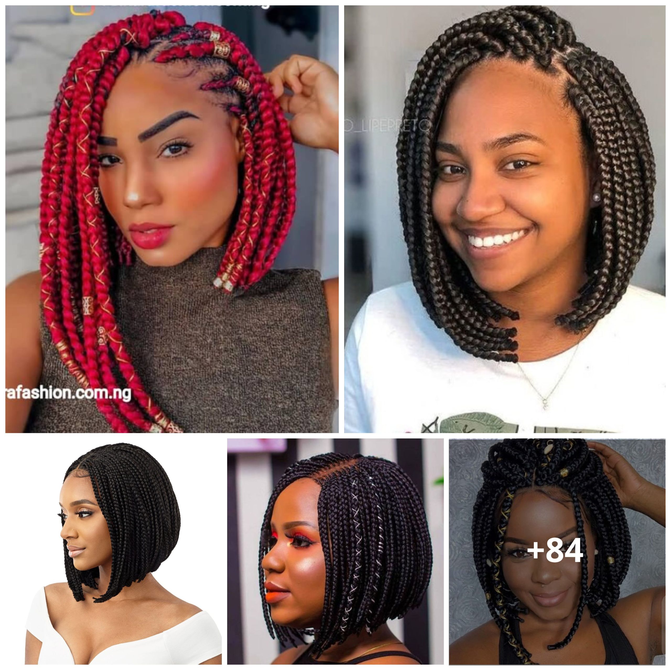 84 Braided Bob Hairstyles You Need to Try This Season