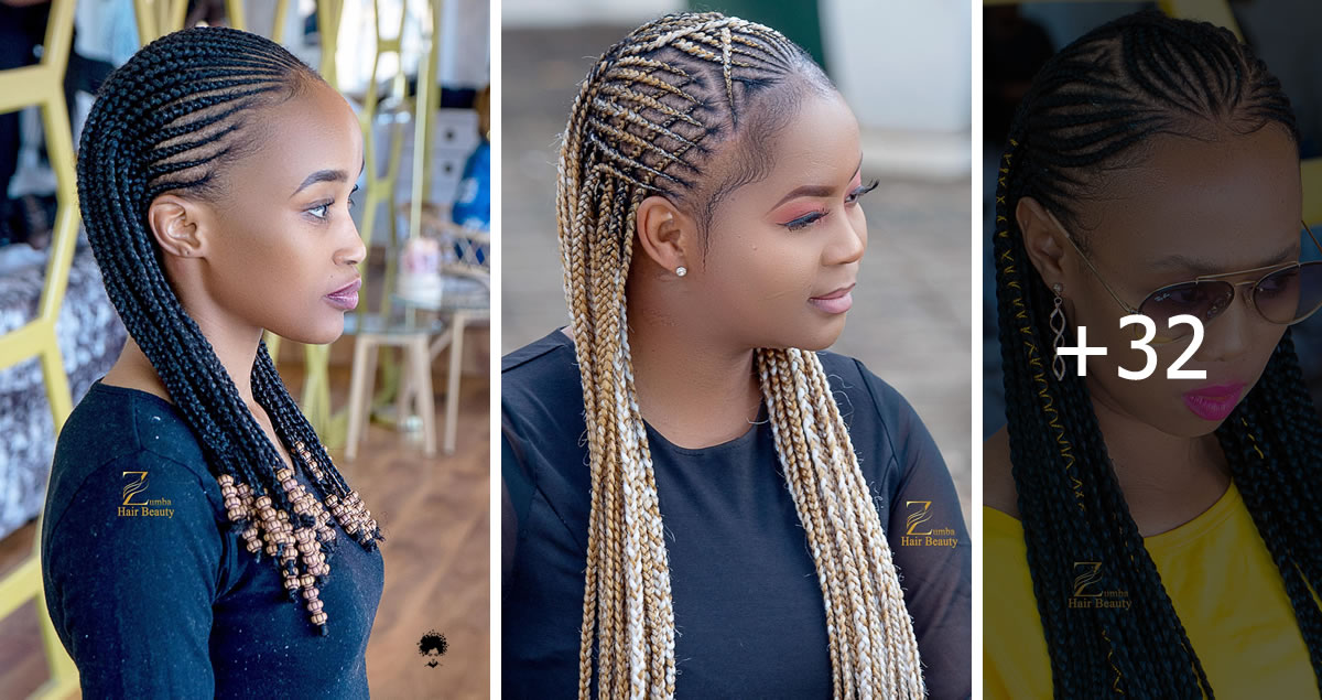 32 Totally Gorgeous Ghana Braids for an Intricate Hairdo