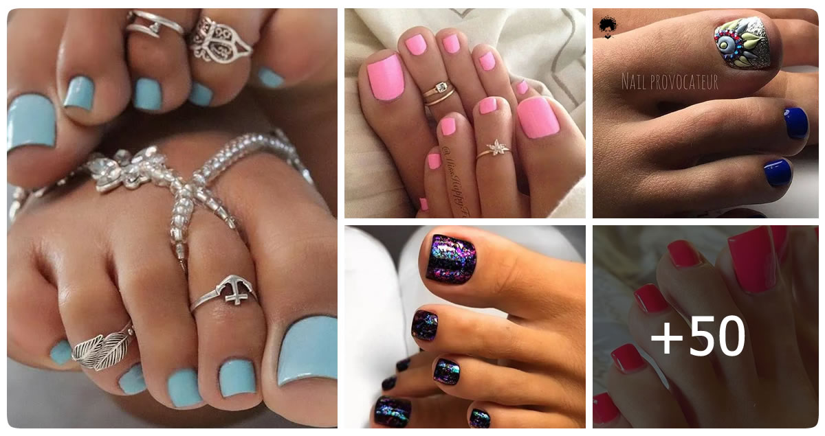 49+ Chic Summer Toe Nail Designs to Spice Up Your Look