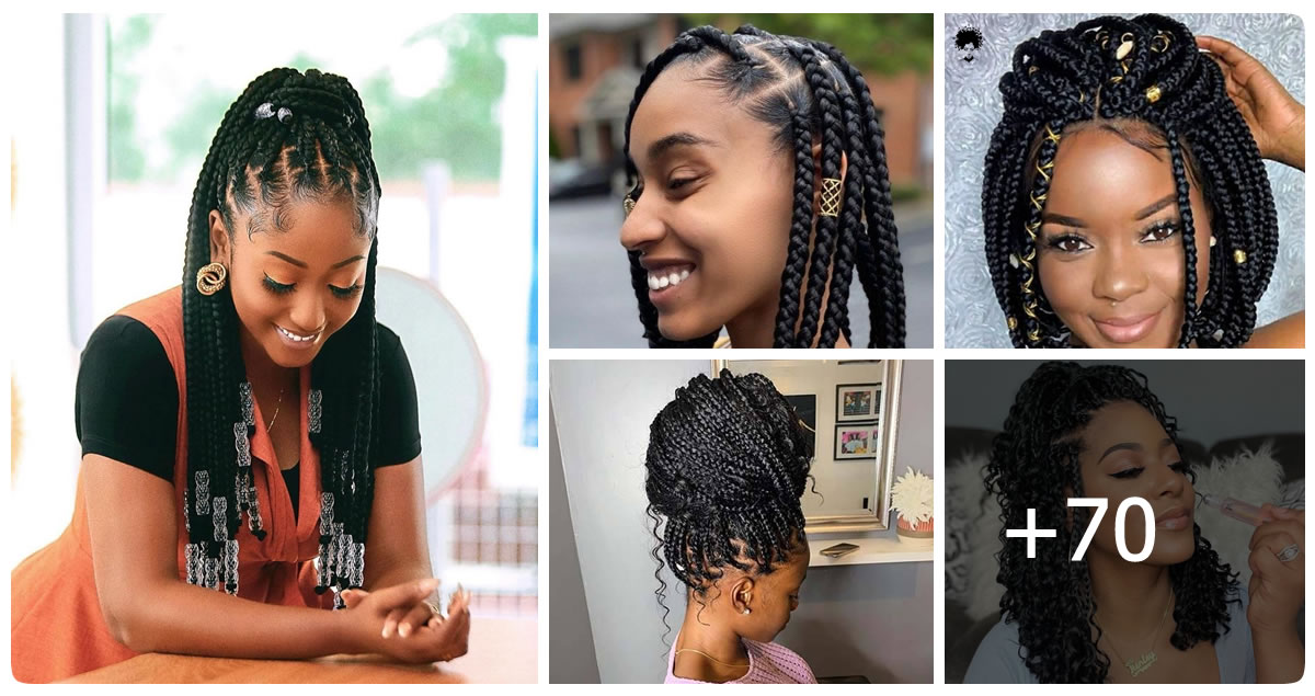 70 Creative Ways to Style Your Box Braids