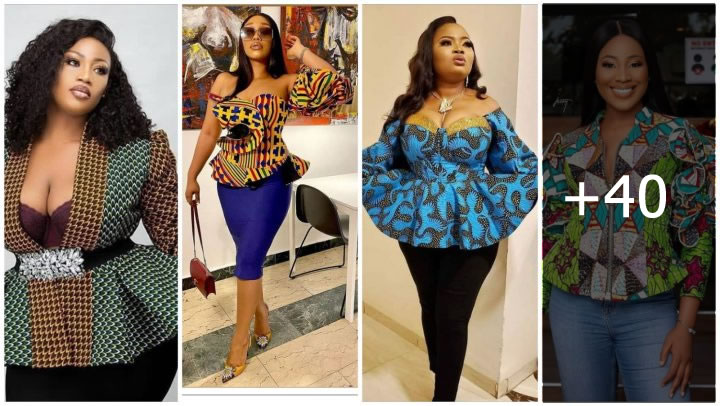 47 Most Gorgeous Ankara Tops for Your Skirt and Trousers