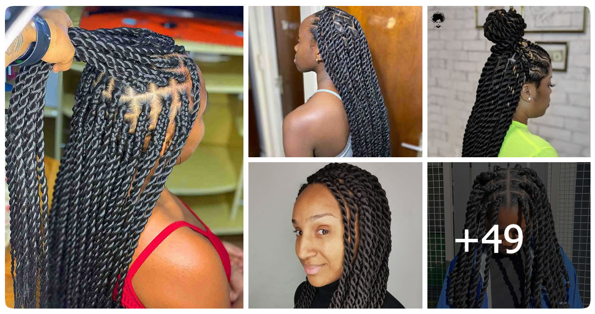49 Exquisite Twist Braids Styles for the Chicest 2023 Look!