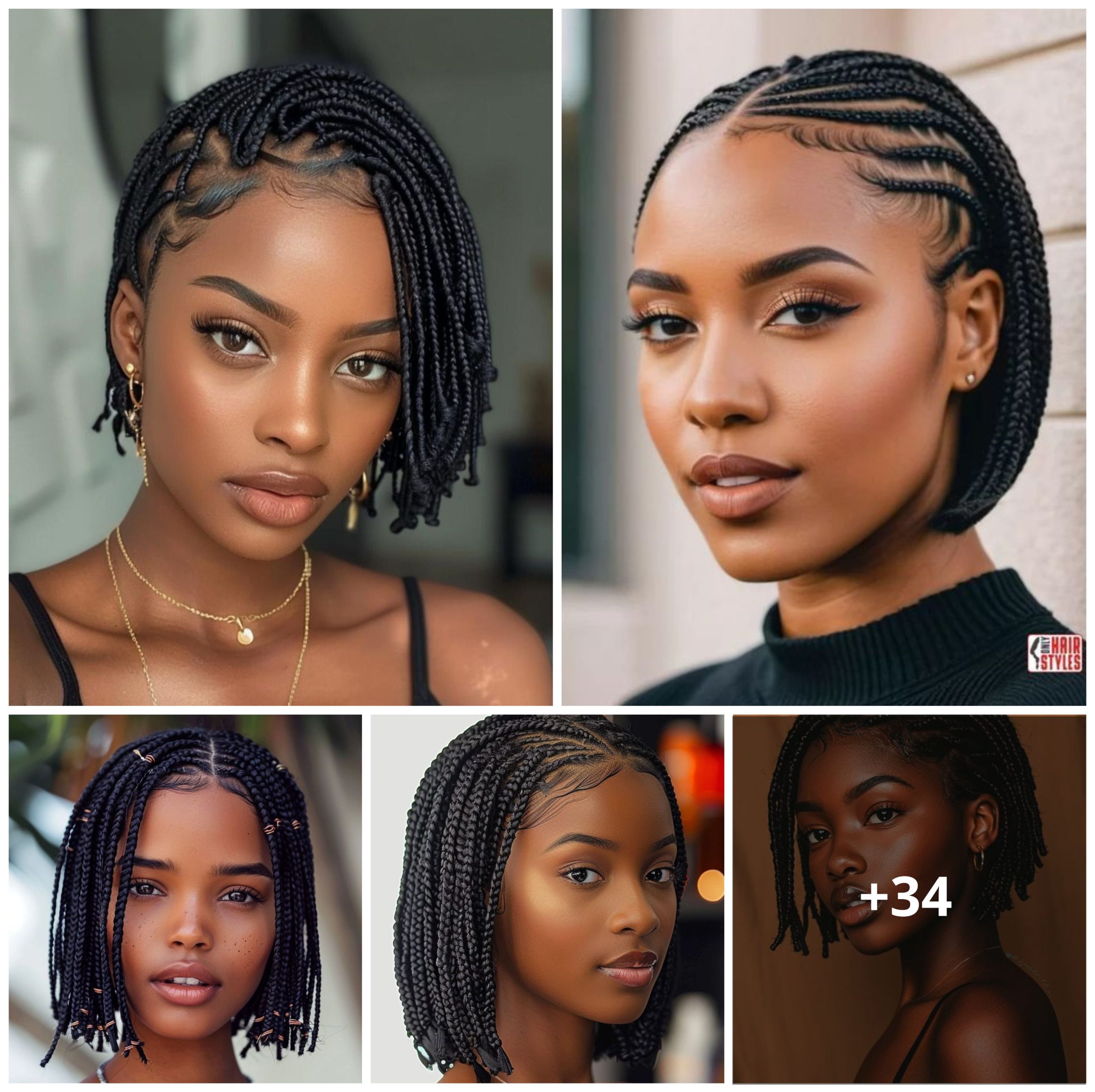 34 Chic Bob Braids You Should Definitely Try